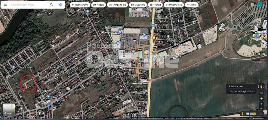 Teren Construcții intravilan de 9157 mp, în Corbeanca