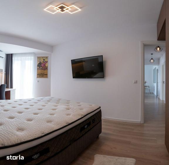Apartament cu 3 camere, mobilat în Rahova