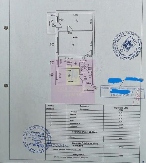 Apartament cu 2 camere semidecomandat în Est