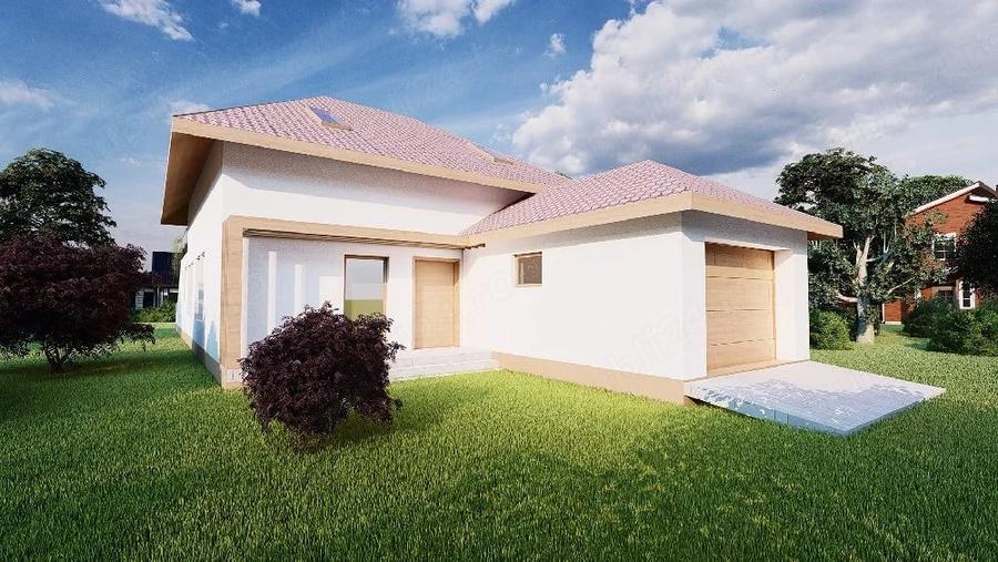 Casă cu 4 camere cu Teren 450 Mp în Moara Vlăsiei