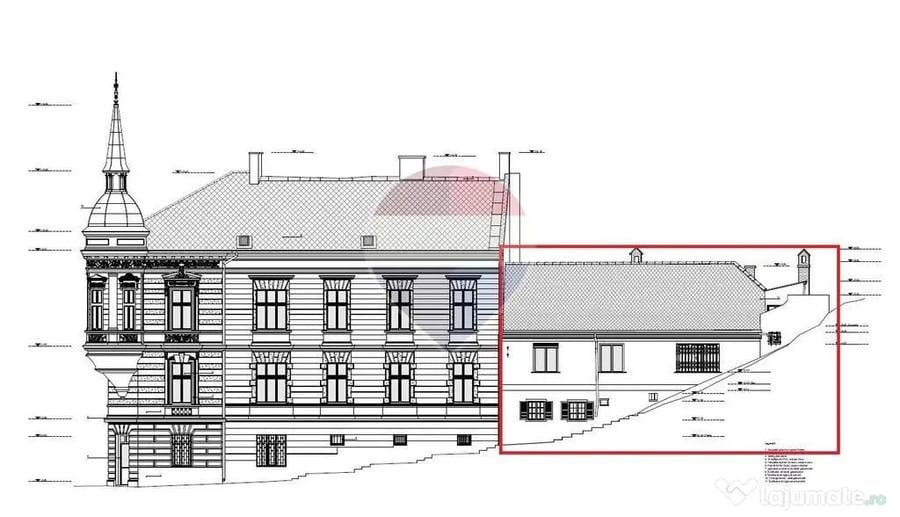 Casă cu 9 camere cu Teren 1048 Mp în Central