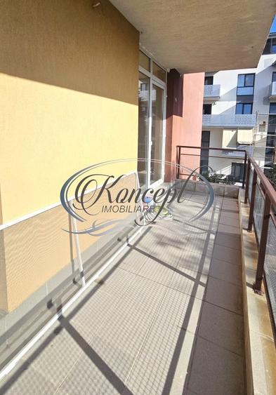 Apartament cu 2 camere semidecomandat, mobilat în Borhanci
