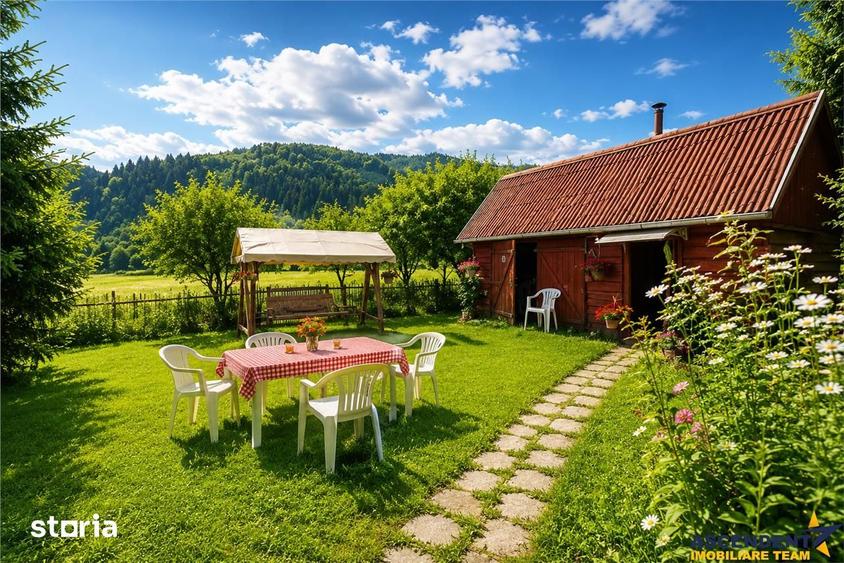 Casă cu 3 camere cu Teren 1360 Mp în Lunca