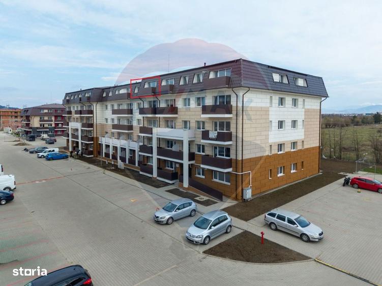 Apartament cu 2 camere, mobilat în Sânpetru