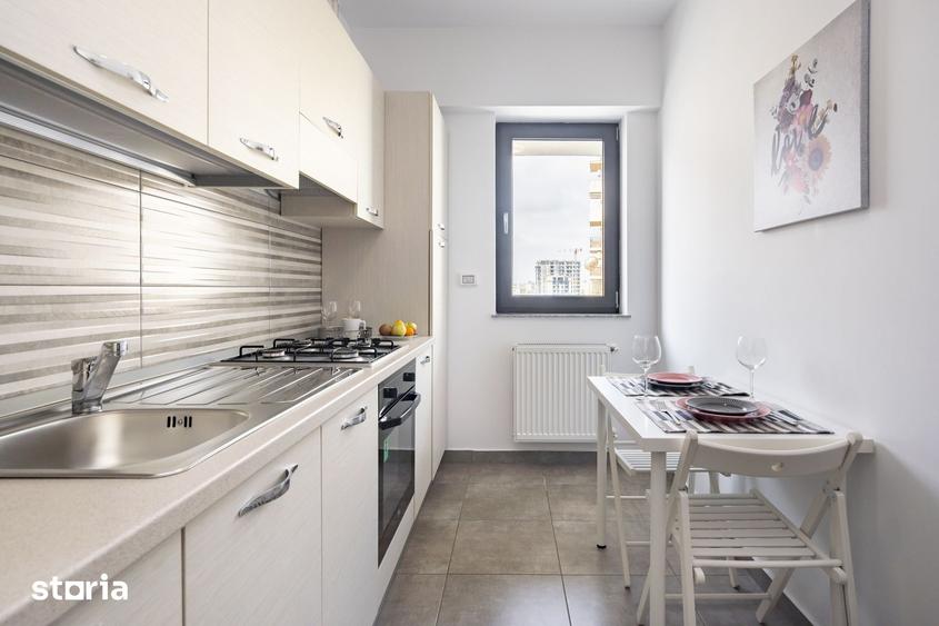 Apartament cu 2 camere, la 2 min de mers pe jos de metrou Mihai Bravu - 5