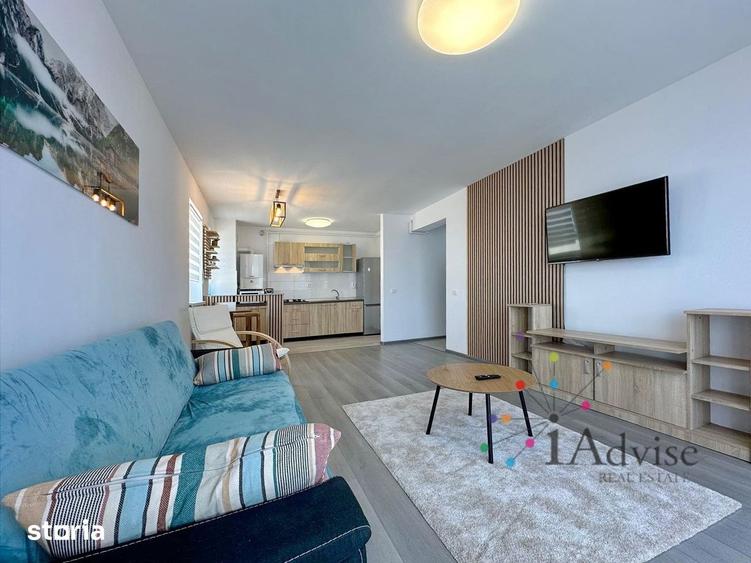 Apartament cu 2 camere, mobilat în Tractorul
