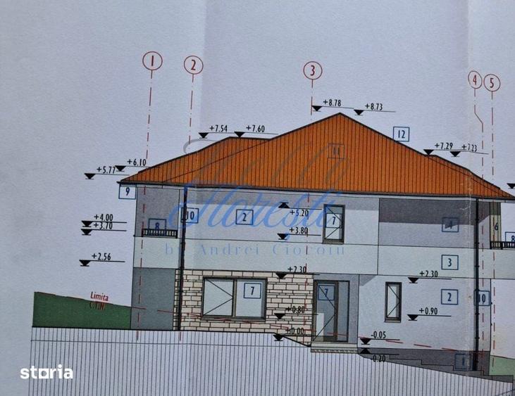 Casă cu 5 camere cu Teren 575 Mp în Feleacu