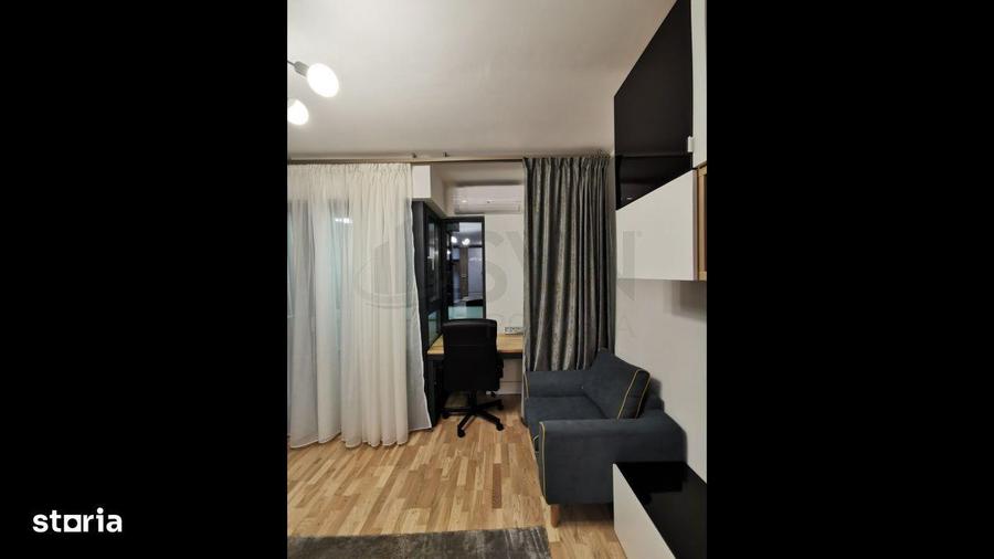 Apartament cu 2 camere, mobilat în Tei