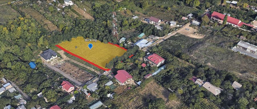 Teren Construcții intravilan de 3674 mp, în Vest