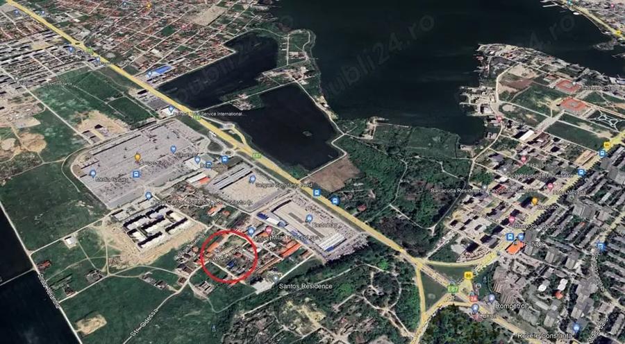 Teren de 1250 mp, în Tomis Nord