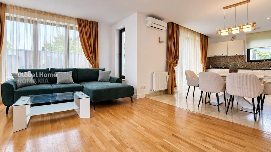 Duplex cu 7 camere cu Canalizare în Pipera