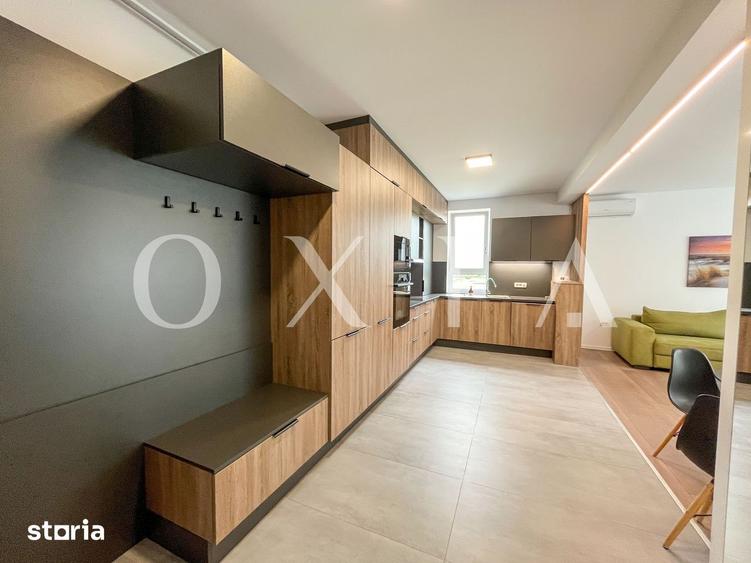Apartament cu 2 camere semidecomandat, mobilat în Dumbrăvița