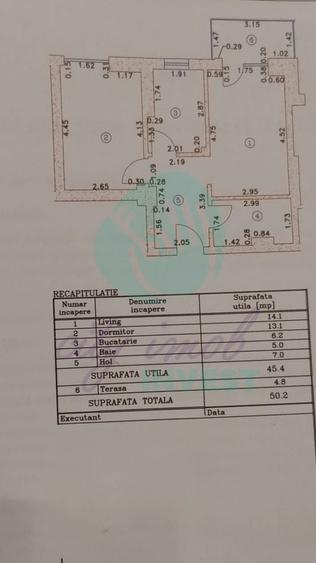 Apartament cu 2 camere decomandat, mobilat în Timișoara