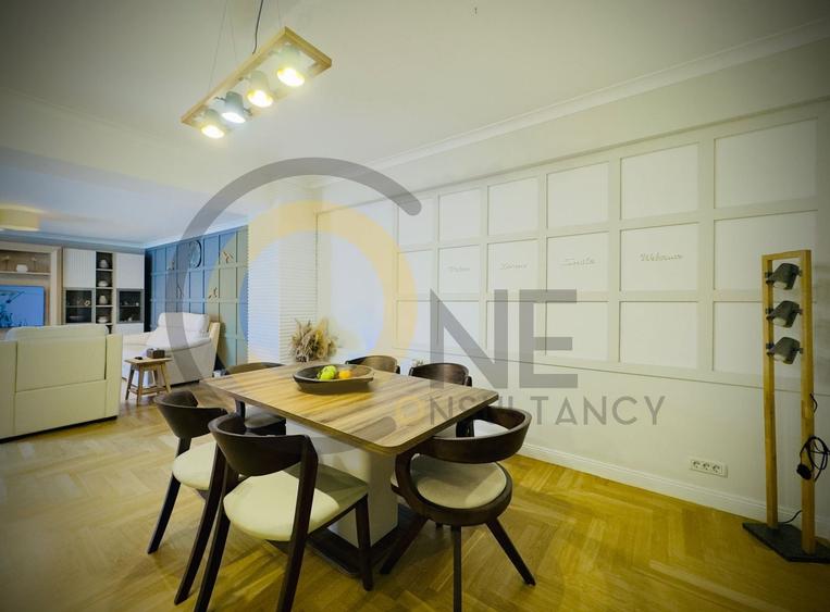 Apartament cu 5 camere decomandat, mobilat în Băneasa