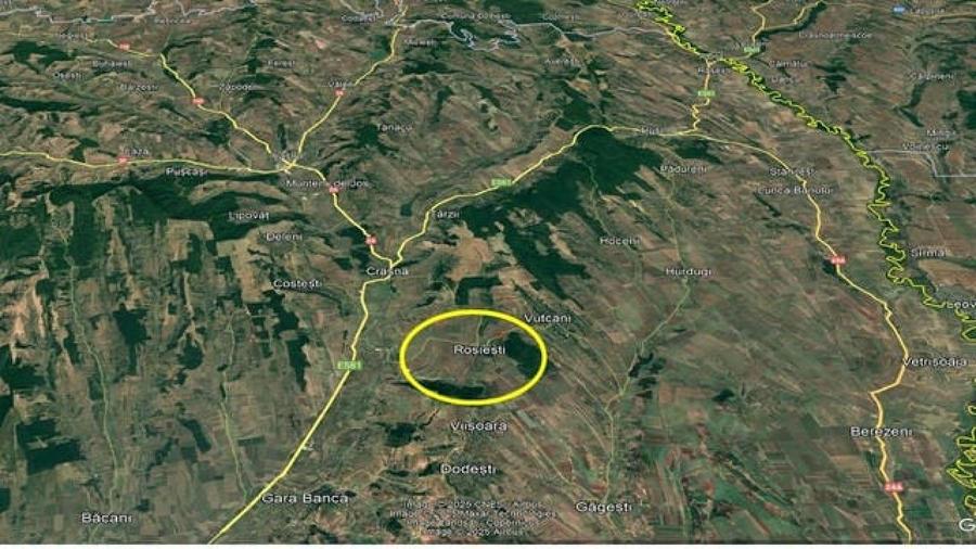 Teren Construcții intravilan de 8200 mp, în Roșiești