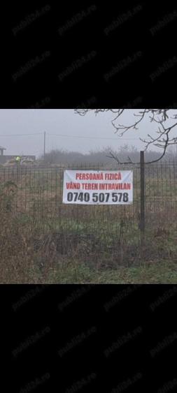 Teren de 1190 mp, în Parța