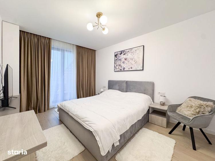 Apartament cu 2 camere, mobilat în Faleza Nord