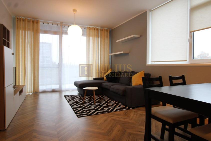Apartament cu 2 camere decomandat, mobilat în Central