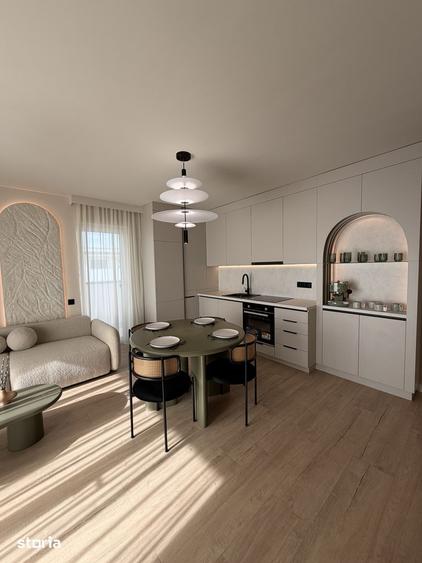 Apartament cu 3 camere, mobilat în Florești