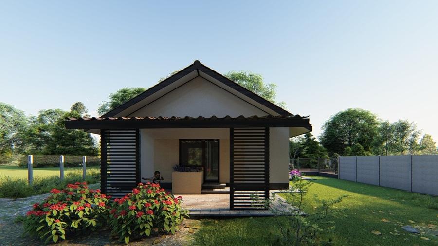 Casă individuală cu 4 camere cu Teren 470 Mp în Bâldana