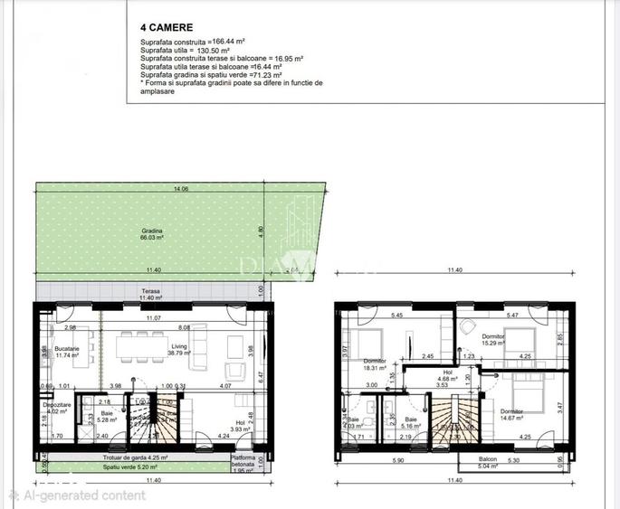 Apartament cu 4 camere în Central
