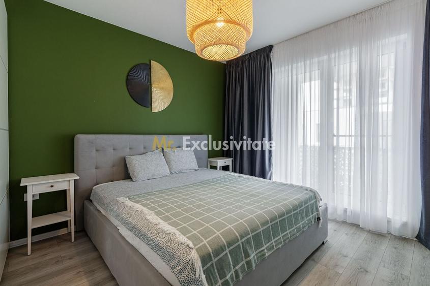Apartament cu 2 camere decomandat, mobilat în Theodor Pallady