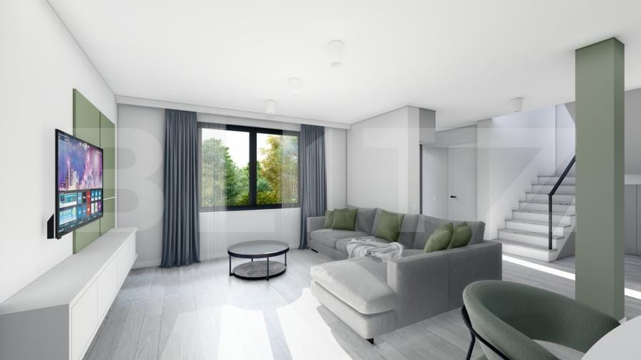 Duplex cu 4 camere cu Canalizare în Calea Voinicenilor