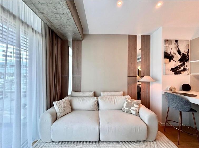 Apartament cu 2 camere semidecomandat, mobilat în Floreasca