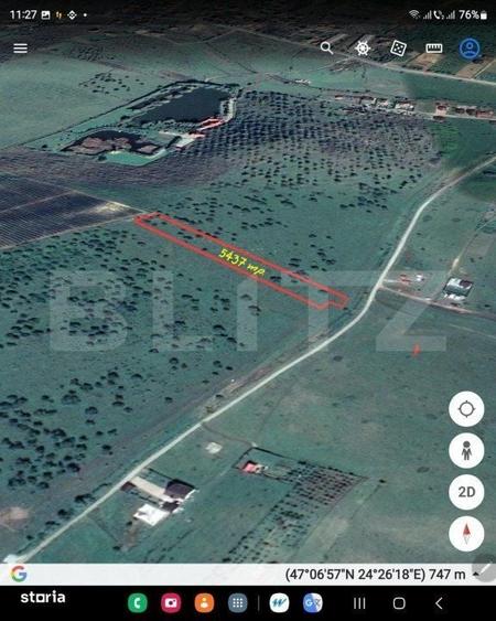Teren extravilan, 5437mp ,zona Valea Stanelor - 3