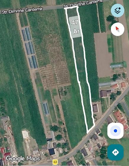 Teren de 4700 mp, în Prelipca