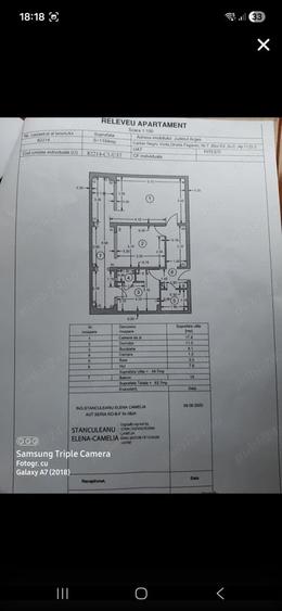 Apartament cu 2 camere semidecomandat în Central