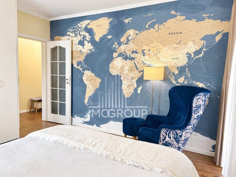 Apartament cu 2 camere decomandat, mobilat în Borhanci
