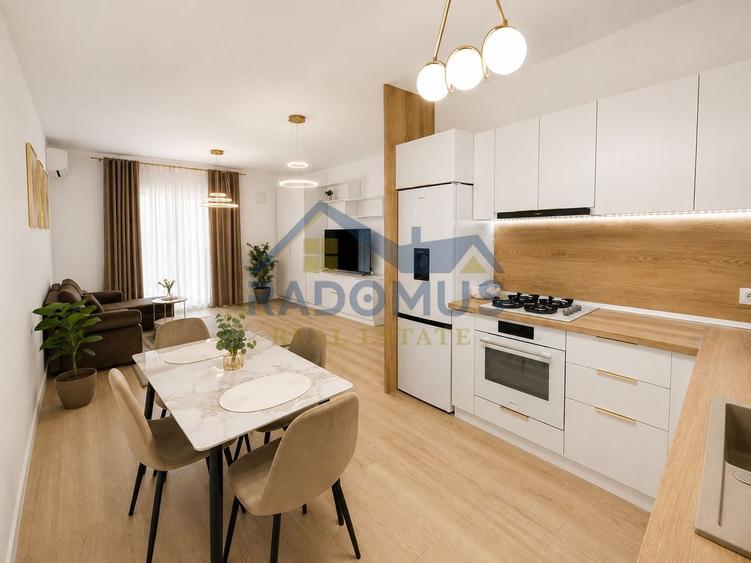 Apartament cu 2 camere decomandat, mobilat în Nord
