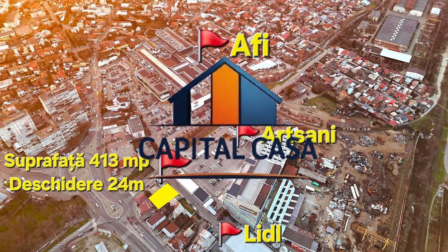 Teren Construcții intravilan de 413 mp, în Est