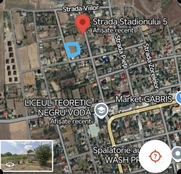 Teren de 1623 mp, în Central