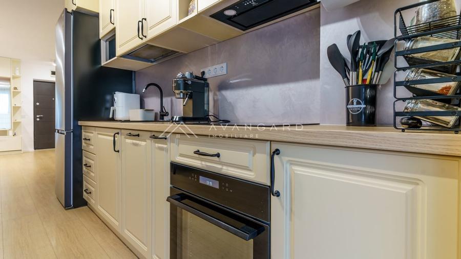 Apartament cu 2 camere semidecomandat, mobilat în Grigorescu