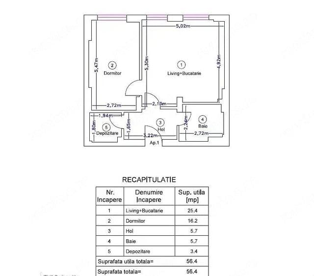 Apartament 2 camere | Mobilat&Utilat | Ivory Residence | Rond OMV - 1