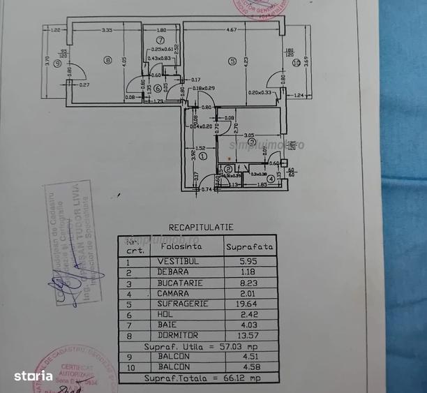 Apartament cu 2 camere decomandat în Jilava
