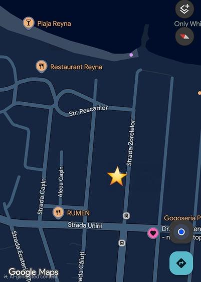 Apartament cu 3 camere semidecomandat în Faleza Nord