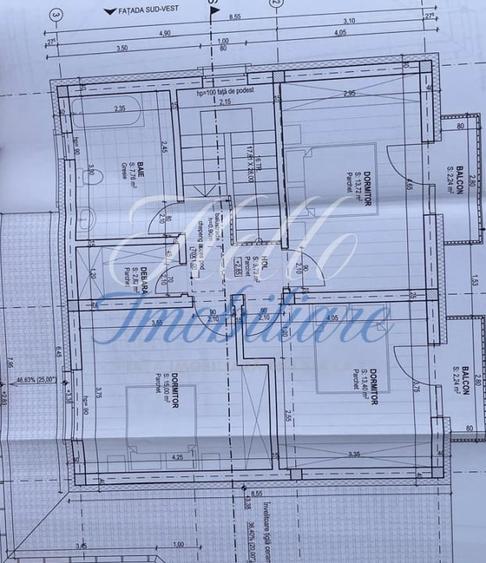 Casă individuală cu 4 camere cu Canalizare în Chinteni