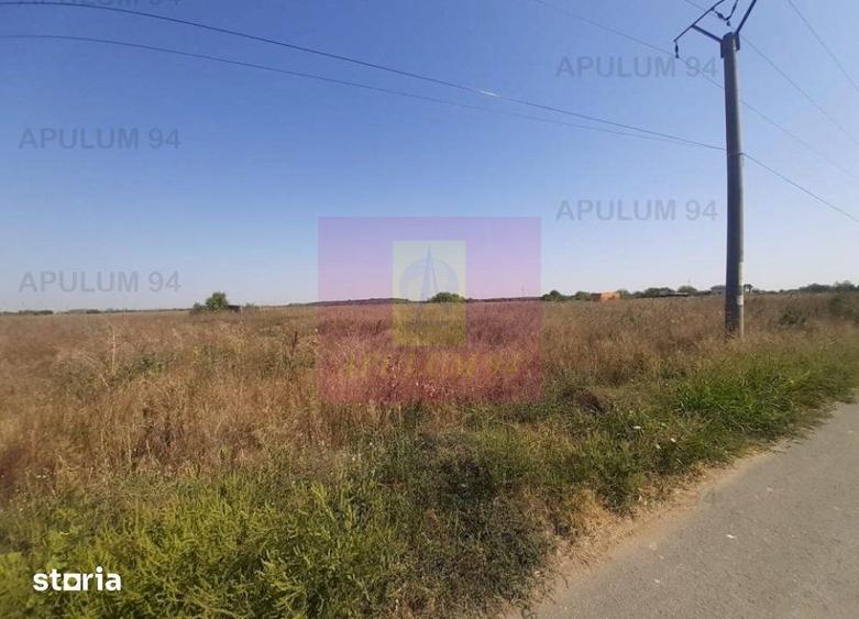 Teren de 1300 mp, în Copăceni