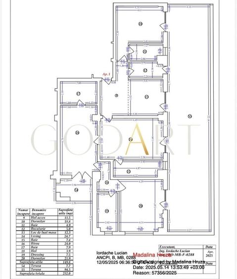 Apartament cu 4 camere decomandat în Sisești