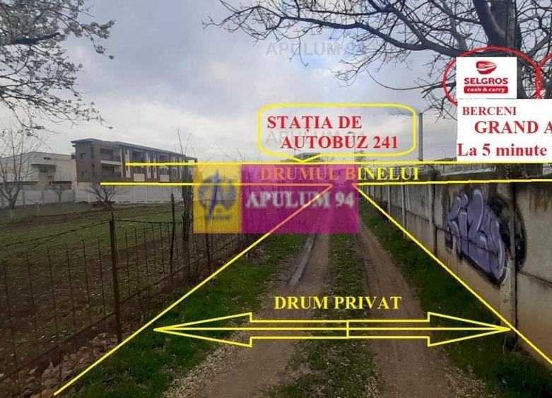 Teren Construcții intravilan de 1055 mp, în Berceni