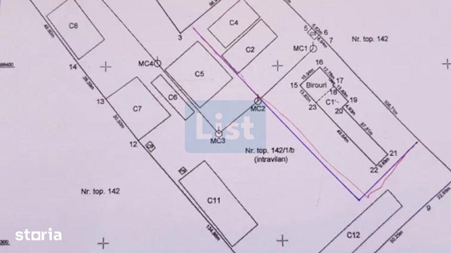 Casă cu 3 camere cu Teren 24281 Mp în Vrani