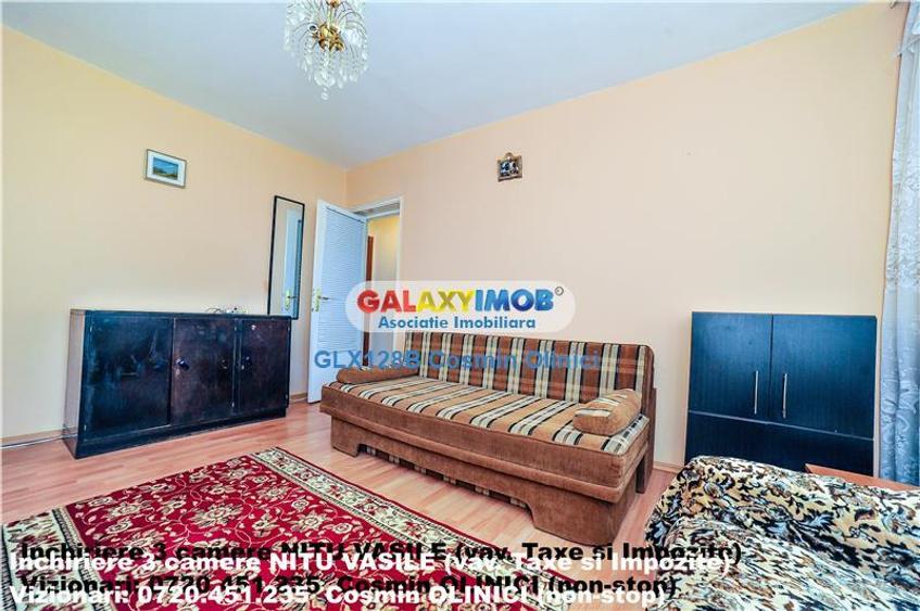 Apartament cu 3 camere semidecomandat, mobilat în Berceni
