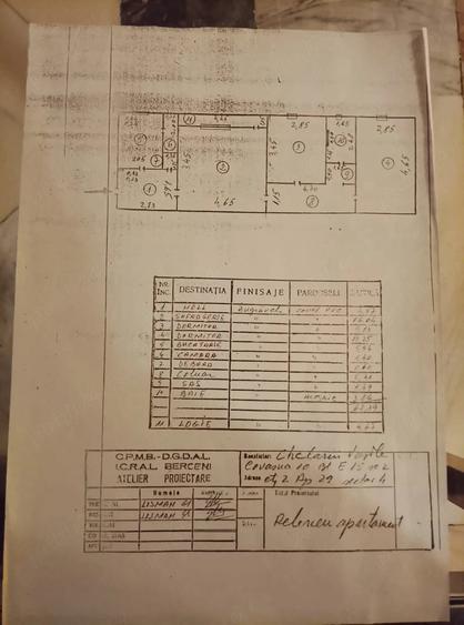 Apartament cu 3 camere semidecomandat în Berceni