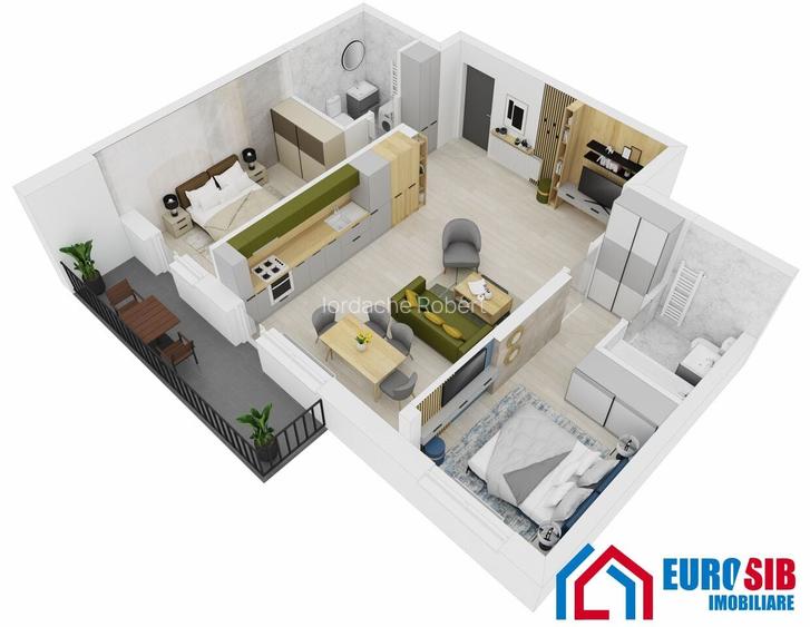 Apartament 3 camere Proiect nou zona Doamna Stanca ?elimbar Sibiu