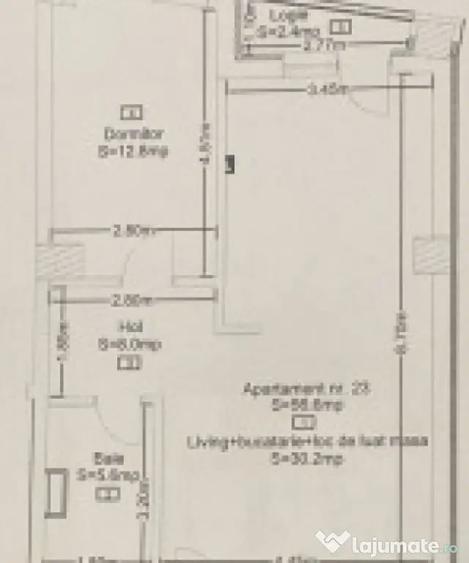 Apartament 2 camere, 56,68mp | Zona Dambul Rotund | Cluj-Nap - Cluj-Napoca (Cluj) - 1
