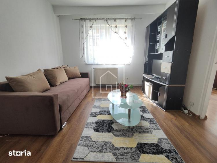 Apartament cu 2 camere nedecomandat, mobilat în Mihai Viteazul
