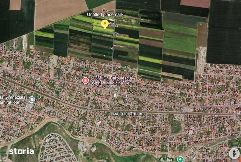 Teren de 252 mp, în Valu lui Traian